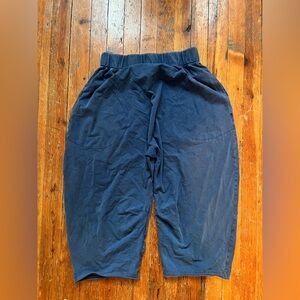 EUC Free People Hot Shot Relaxed Set, Blue, Extra Large